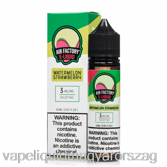 Görögdinnye Eper - Levegőgyár - 60ml 0mg Vape E Cigi